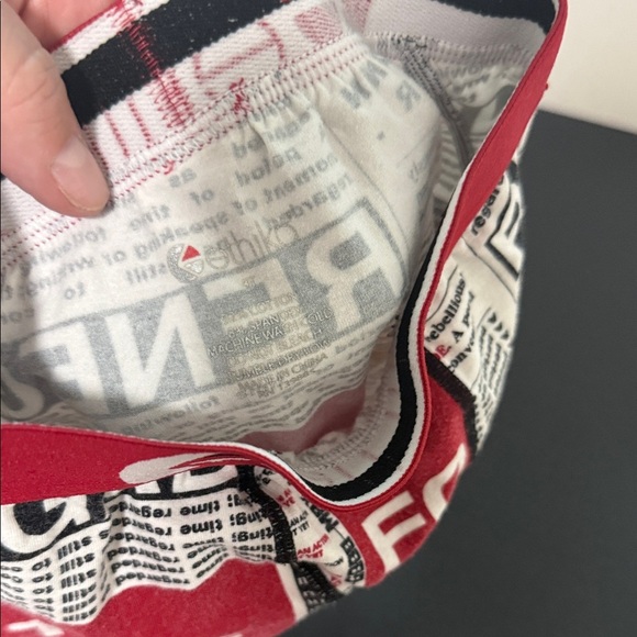 Ethika Red and Black Underwear Accessories - Picture 2 of 2